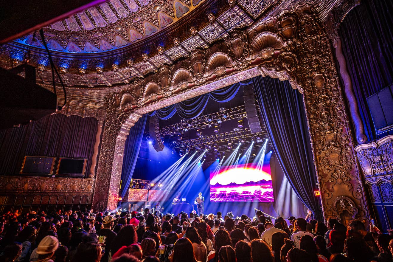 A concert at The Belasco